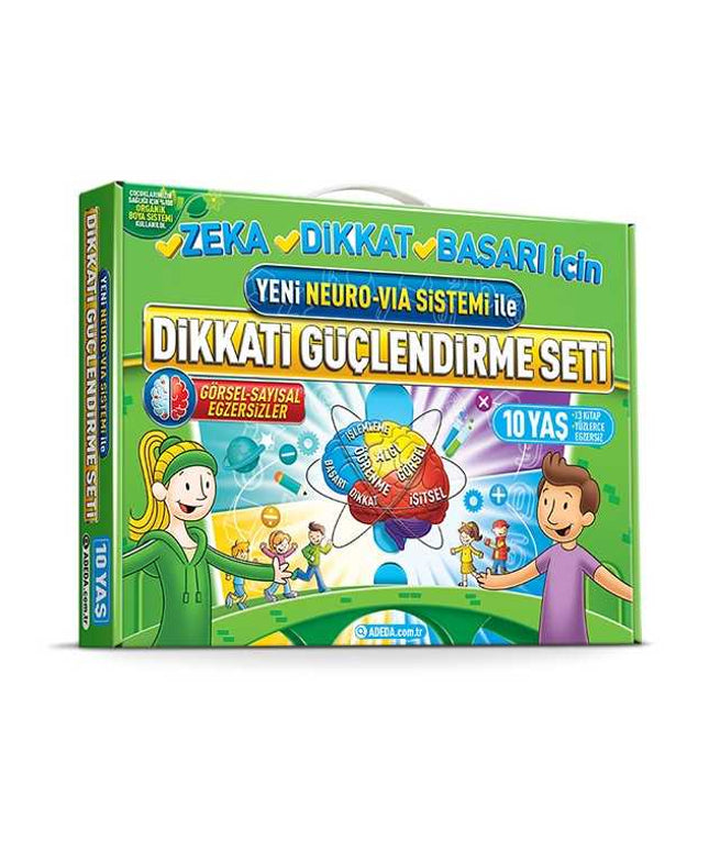 Dikkati Güçlendirme Seti 10 Yaş