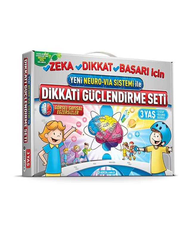 Dikkati Güçlendirme Seti 3 Yaş