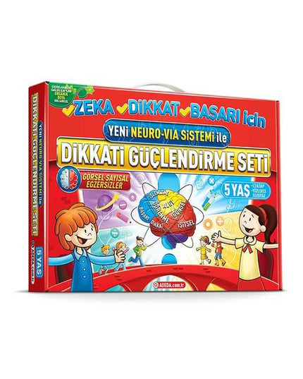 Dikkati Güçlendirme Seti 5 Yaş
