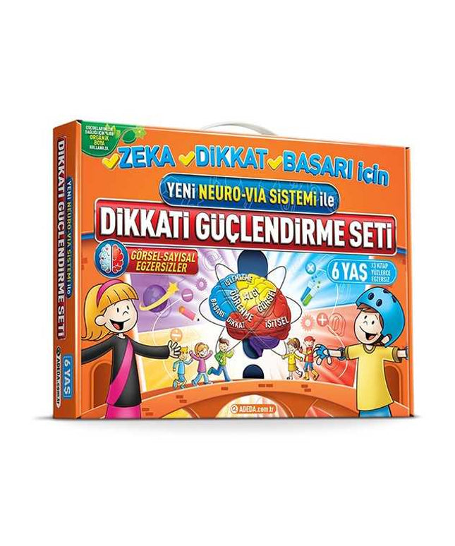 Dikkati Güçlendirme Seti 6 Yaş