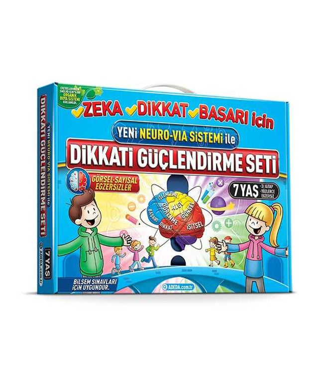 Dikkati Güçlendirme Seti 7 Yaş