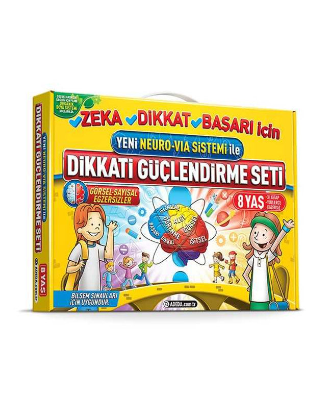 Dikkati Güçlendirme Seti 8 Yaş