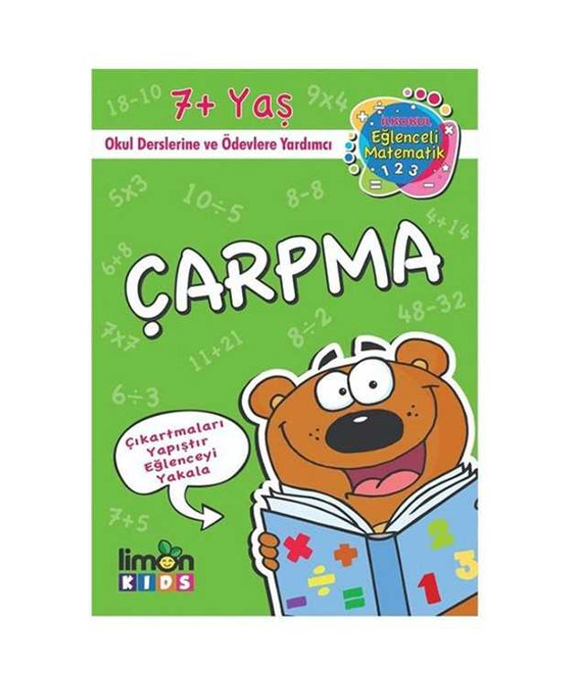 Çıkartmalı Çarpma - İlkokul Eğlenceli Matematik