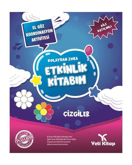 Mijn activiteitenboek van makkelijk naar moeilijk - Lijnen