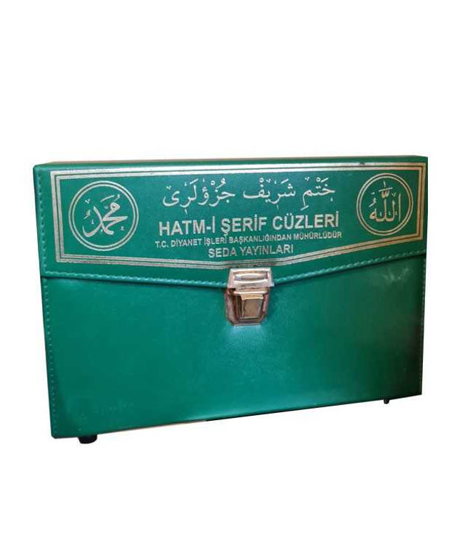 Cami BOY 30 Cüz Kuran Hatim Cüzleri Seti