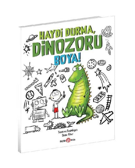 Kom op, schilder de Dinosaurus!