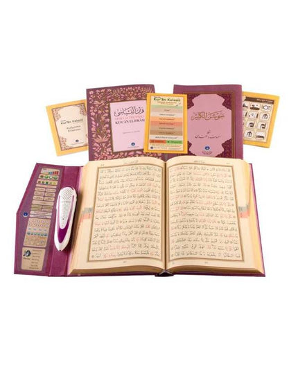 Koran Lezende Pen Set (groen, middelgroot, in kartonnen doos)