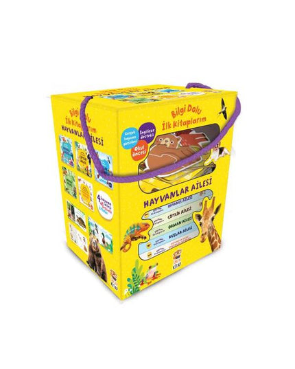 Mijn Eerste Educatieve Boeken Dierenfamilie Set (5 Boeken)