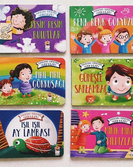 Levendig fonkelende luchtset (6 boeken)