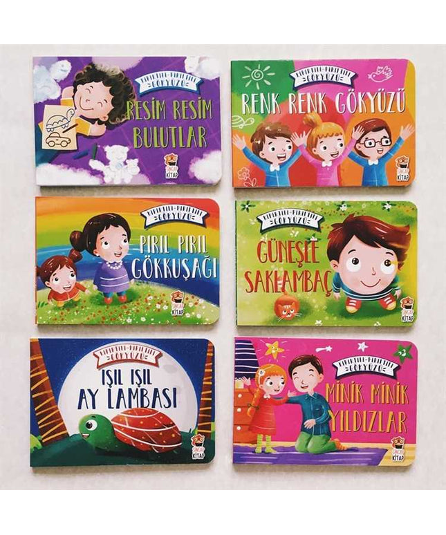 Kıpırtılı Pırıltılı Gökyüzü Seti (6 Kitap)