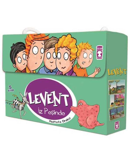 Levent İz Peşinde Set (5 Kitap)