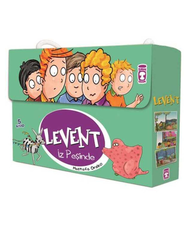 Levent İz Peşinde Set (5 Kitap)