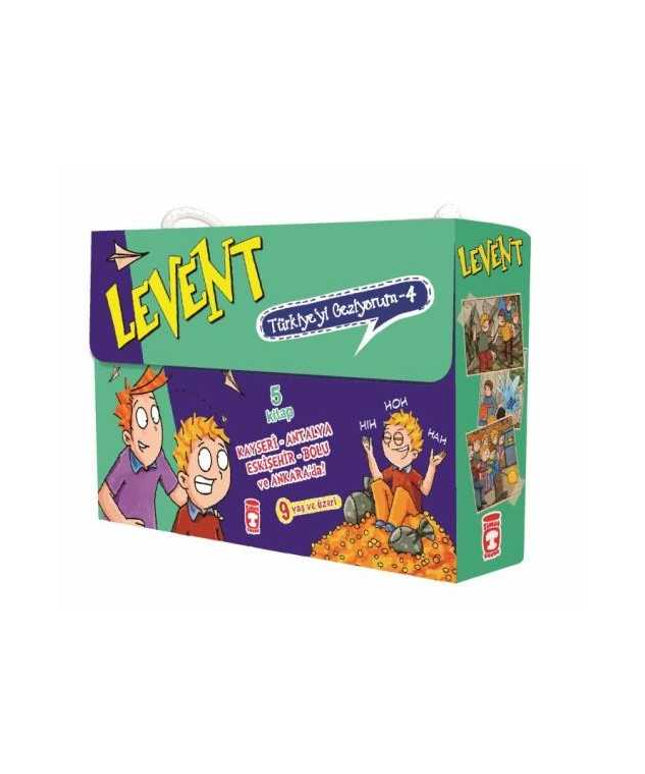 Levent Türkiye’yi Geziyorum 4 Set – (5 Kitap)