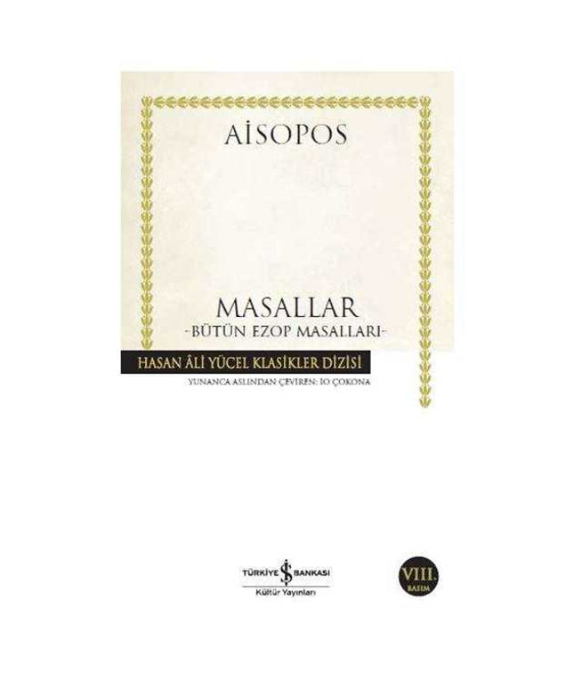 Masallar - Bütün Ezop Masalları