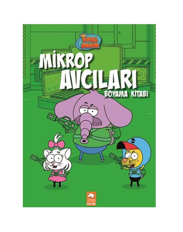 Kral Şakir - Mikrop Avcıları - Boyama Kitabı