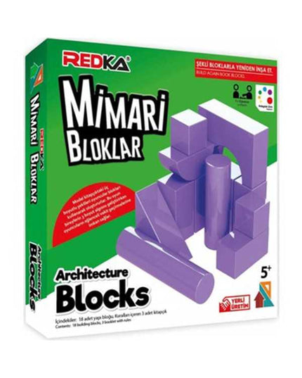 Redka Architectuurblokken 1 Doos 3 Spellen