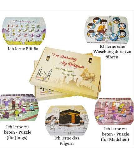 Ik Leer Mijn Geloof 5-delige Puzzelset