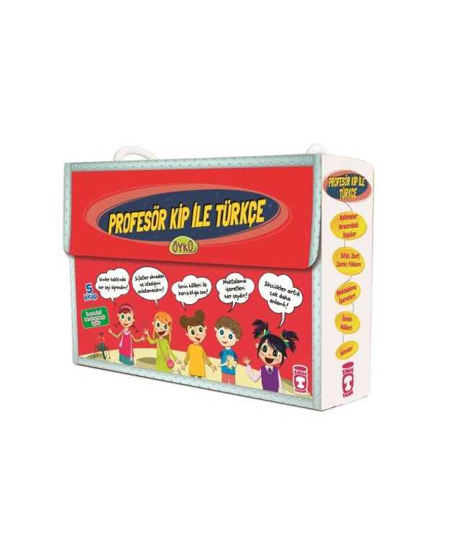 Profesör Kip İle Türkçe 1 Set – (5 Kitap)