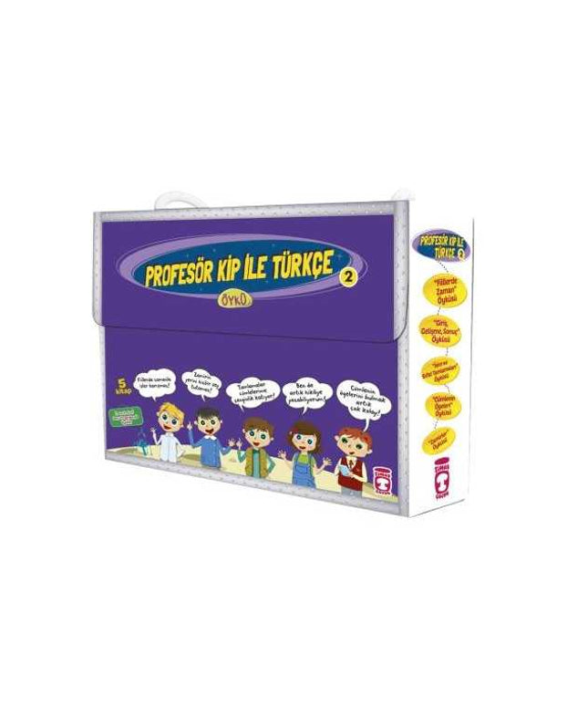 Profesör Kip İle Türkçe 2 Set – (5 Kitap)