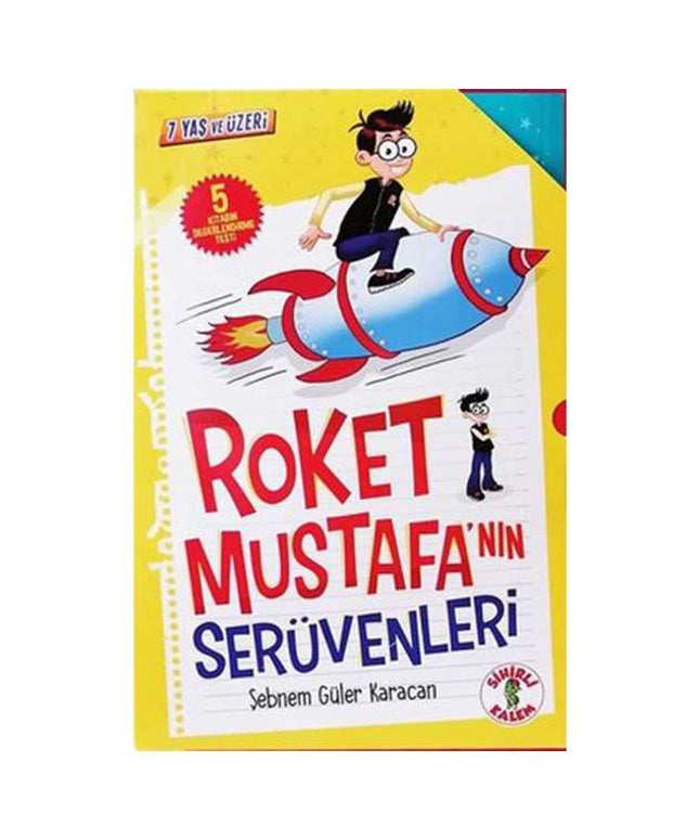 Roket Mustafa'nın Serüvenleri Seti - 5 Kitap