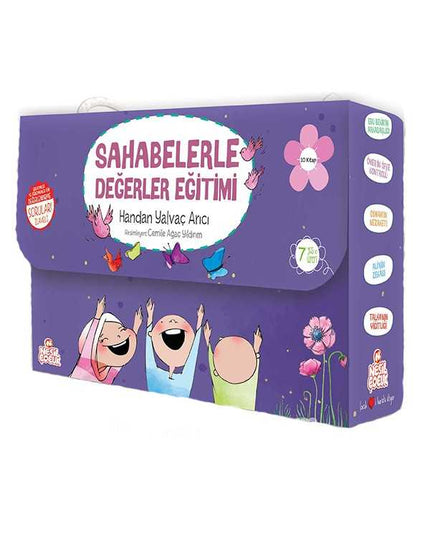 Sahabelerle Değerler Eğitimi 10 kitap set (7-13 yaş)
