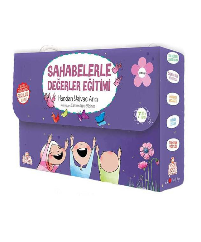 Sahabelerle Değerler Eğitimi 10 kitap set (7-13 yaş)