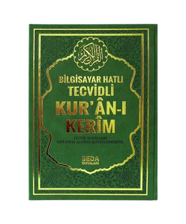 Bilgisayar Hatlı Tecvidli Cami Boy kuran