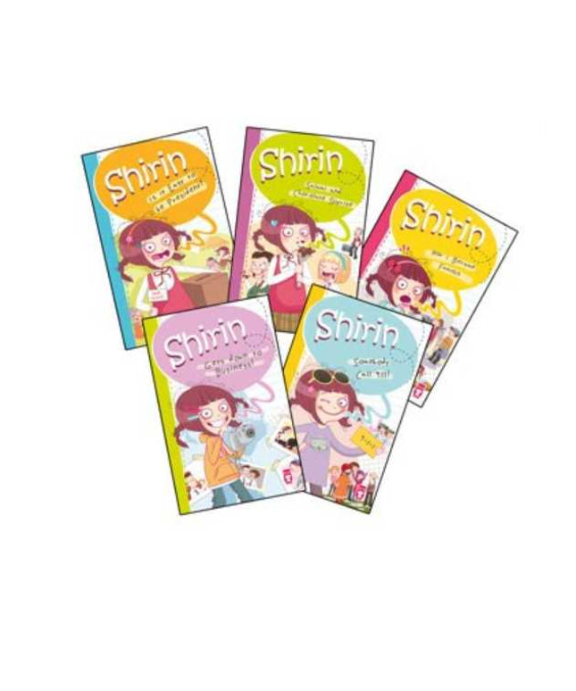 Şirin İş Başında 1 Set - Shirin (5 Kitap - İngilizce)