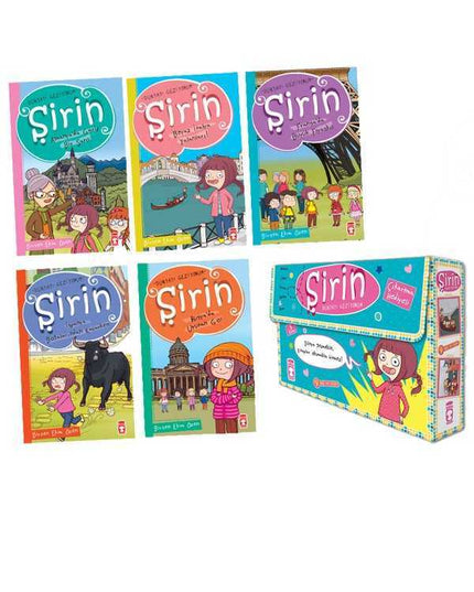 Şirin Dünyayı Geziyorum Set-5 Kitap Takım