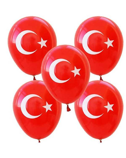 Türk Bayraklı Balon - 11 Adet