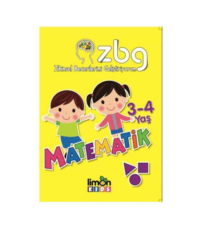Zihinsel Becerilerimi Geliştiriyorum Matematik 3-4 Yaş